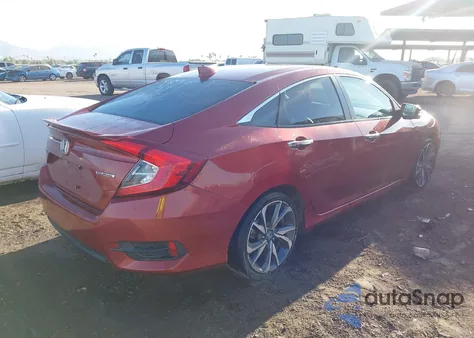 2020 Honda Civic Touring из США, поврежденный, VIN 19XFC1F93LE216885